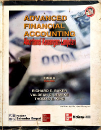 Image of Akuntansi Keuangan Lanjutan = Advanced FInancial Accounting